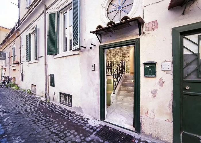 Trasteverehome - Elegant Near Farnesina Vakantiehuis *